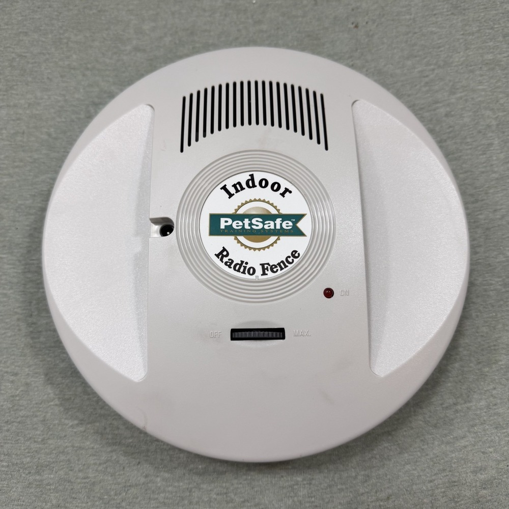 PetSafe Indoor Radio Fence White RR-100 IRF-100 Transmitter Pet Containment Dog